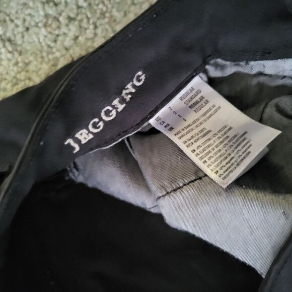 American Eagle Size 2 Jegging Super Stretch‎ X Jeans Medium Black Distressed - Picture 2 of 11